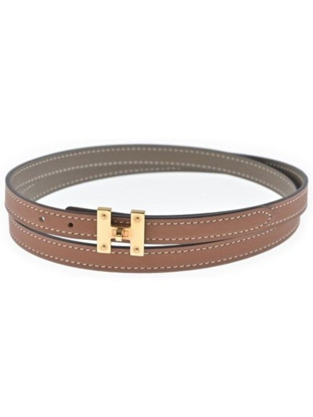 Hermes Belt Brown
